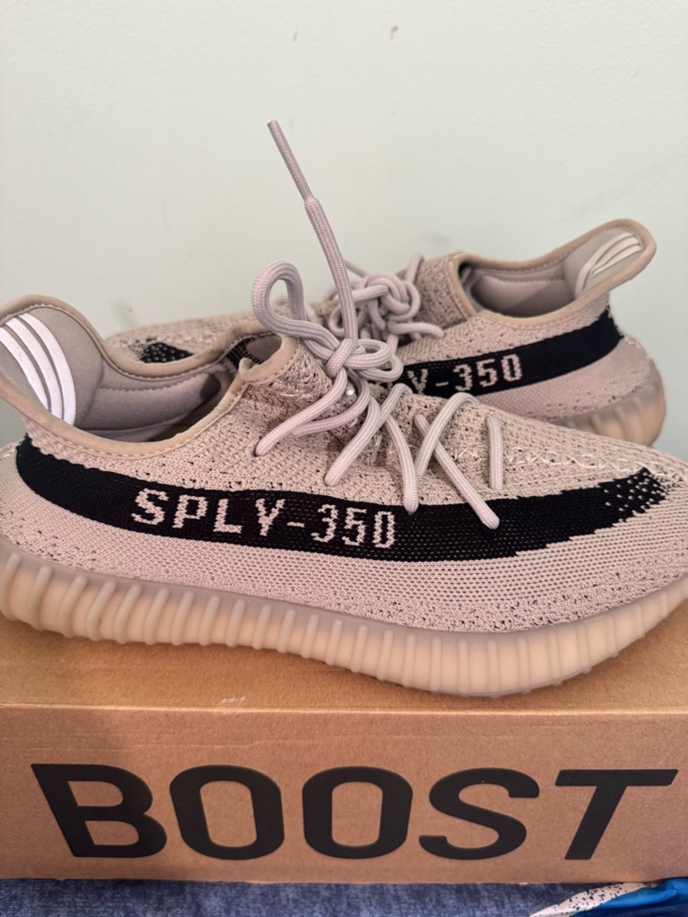 adidas Yeezy Boost 350 V2 Taupe with Black Stripe